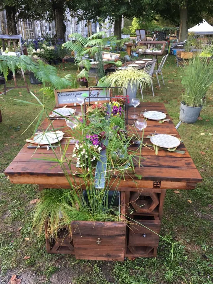 table aquavégétale 4 personnes