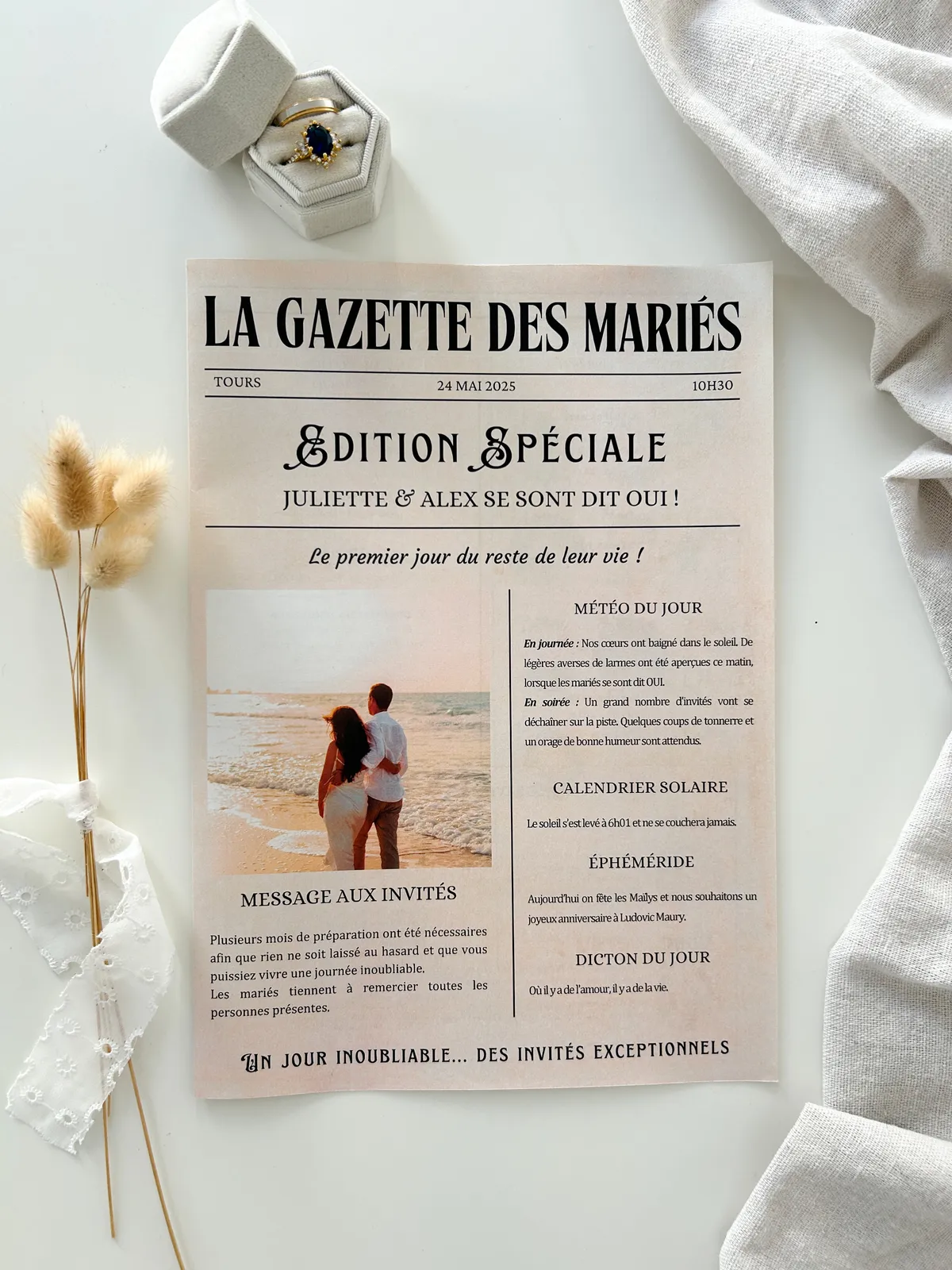 Gazette des mariés