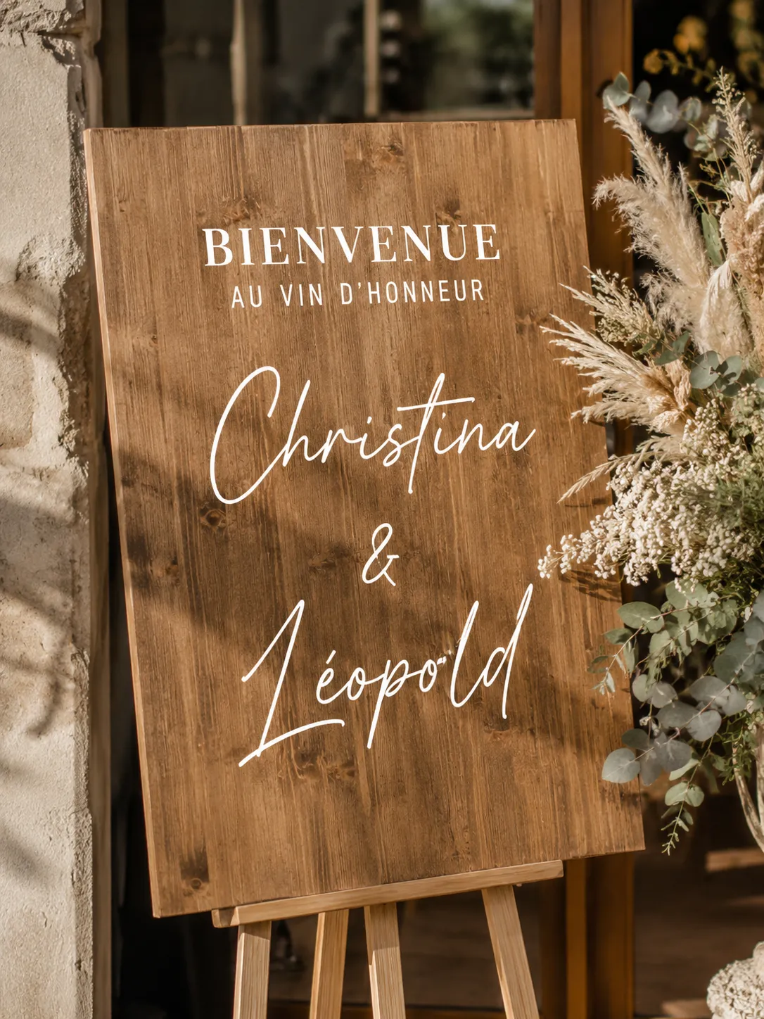 Panneau de bienvenue