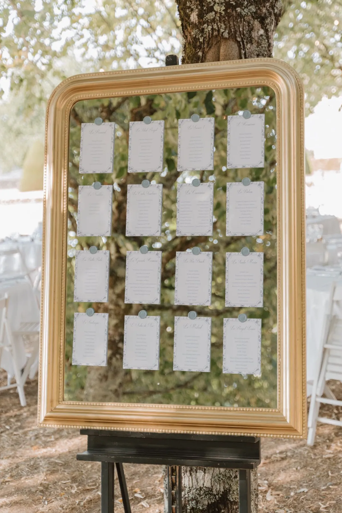 Miroir Plan de Table