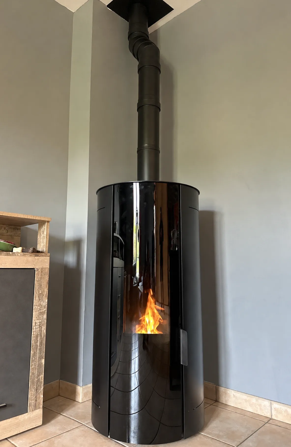 Poêle à granulés FONTE FLAMME Nano 9 Black 