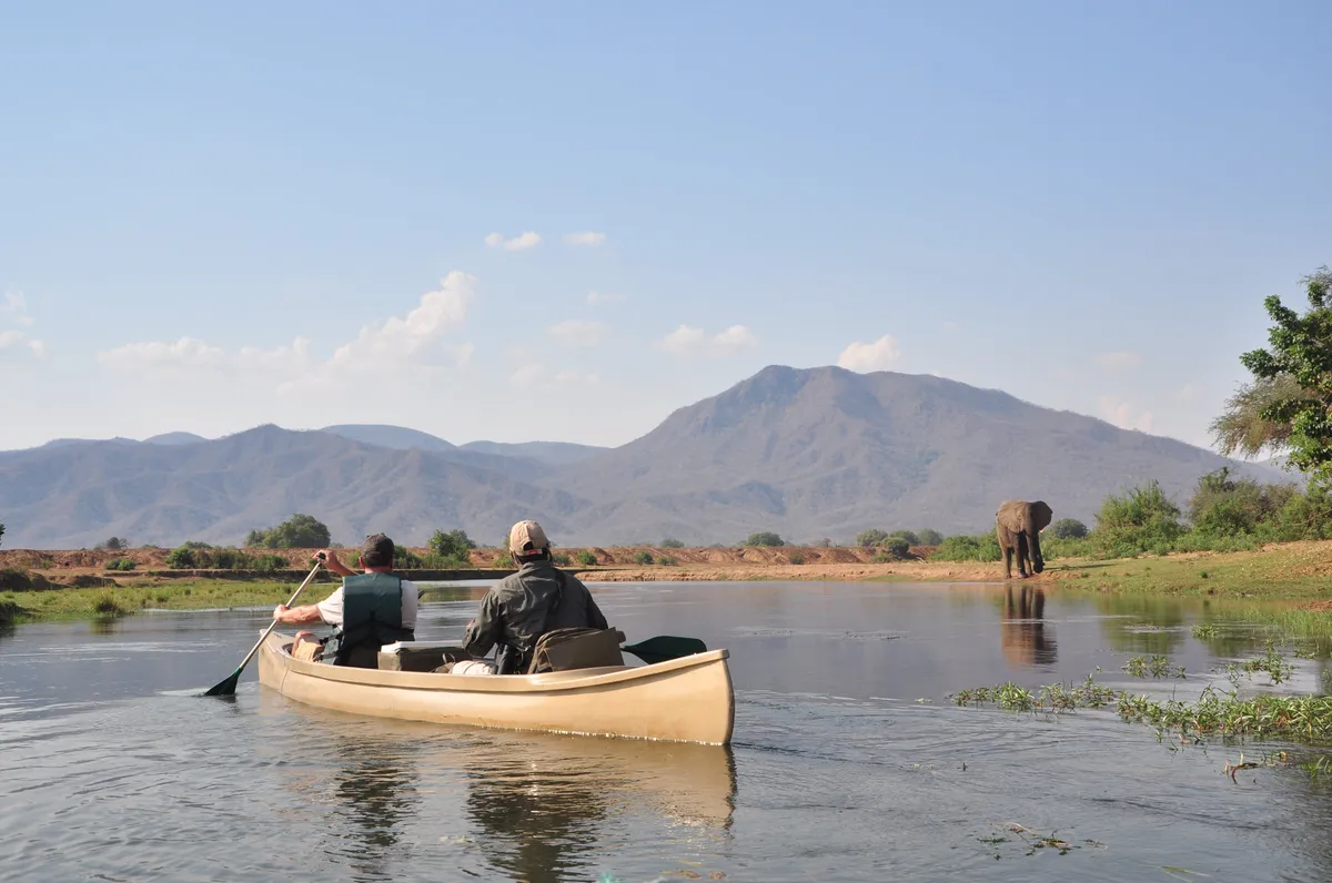canoe safari zambie Zazu Voyage