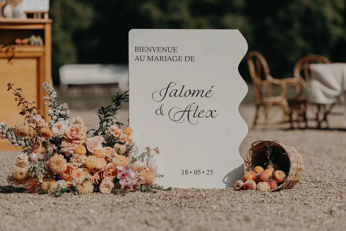Signalétique - Panneau de bienvenue