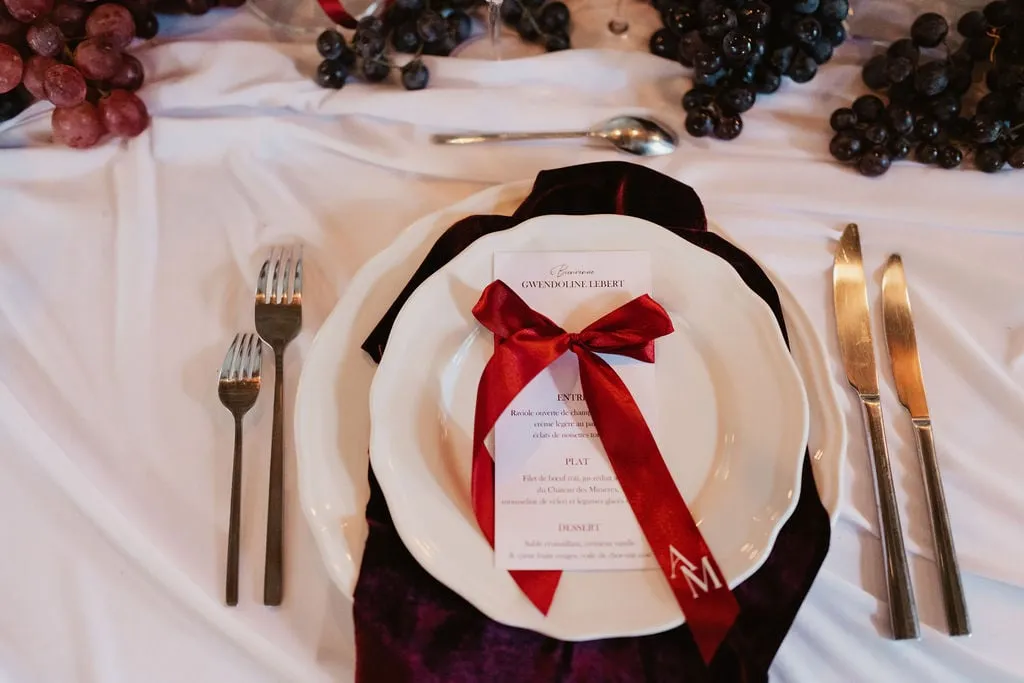 Menu - Bordeau