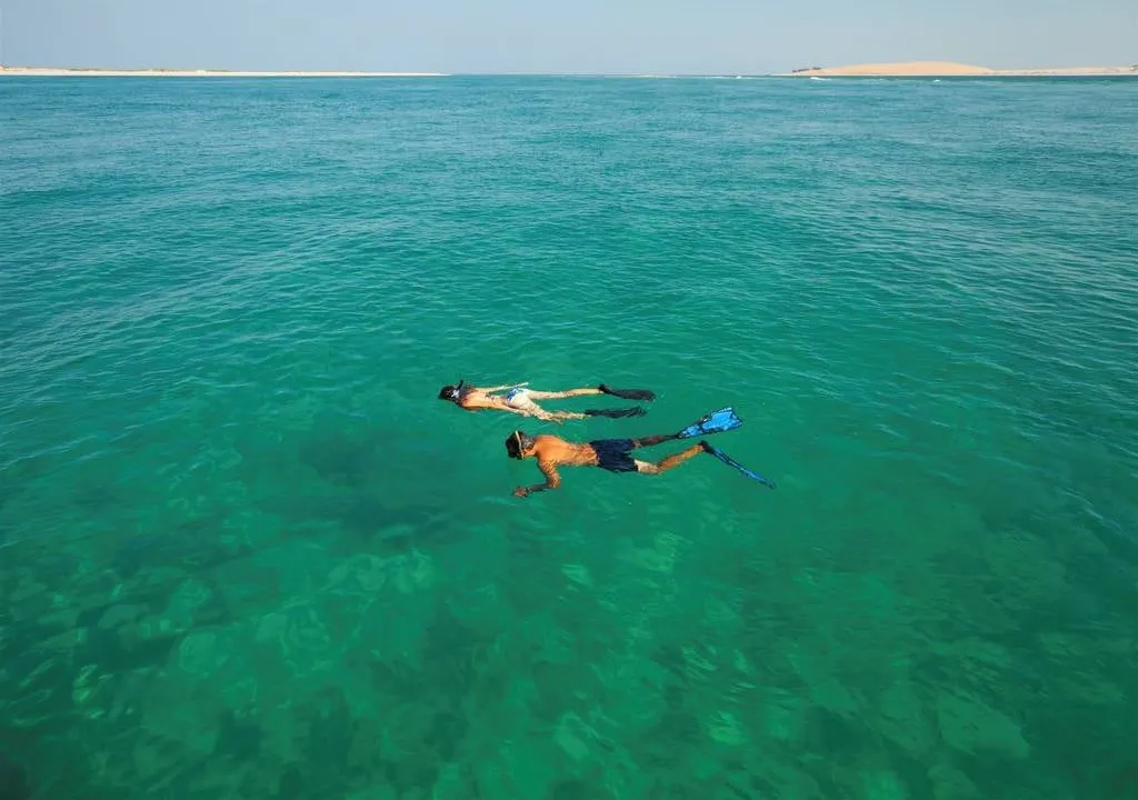 snorkeling bazaruto mozambique Zazu Voyage