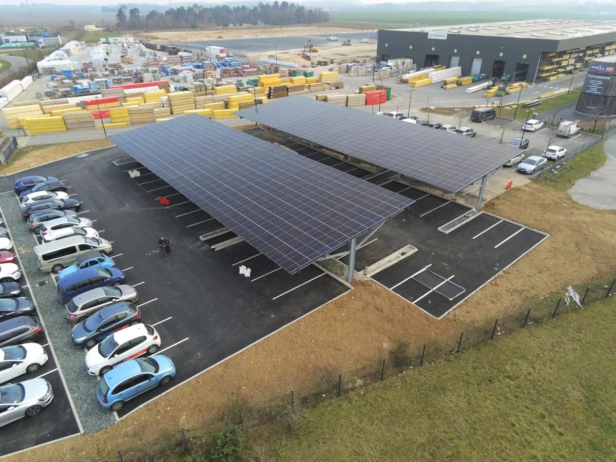 Ombrière Photovoltaïque 