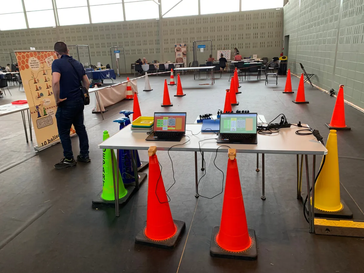 Activité Learn-O en intérieur