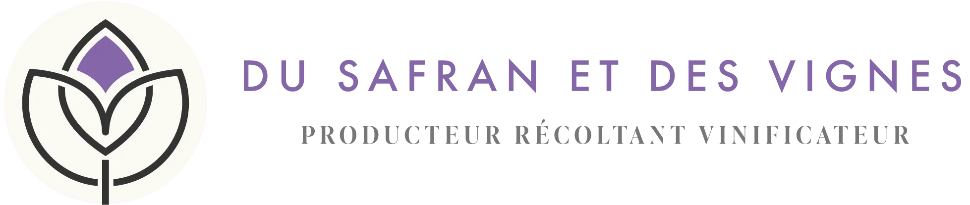 Logo DU SAFRAN ET DES VIGNES