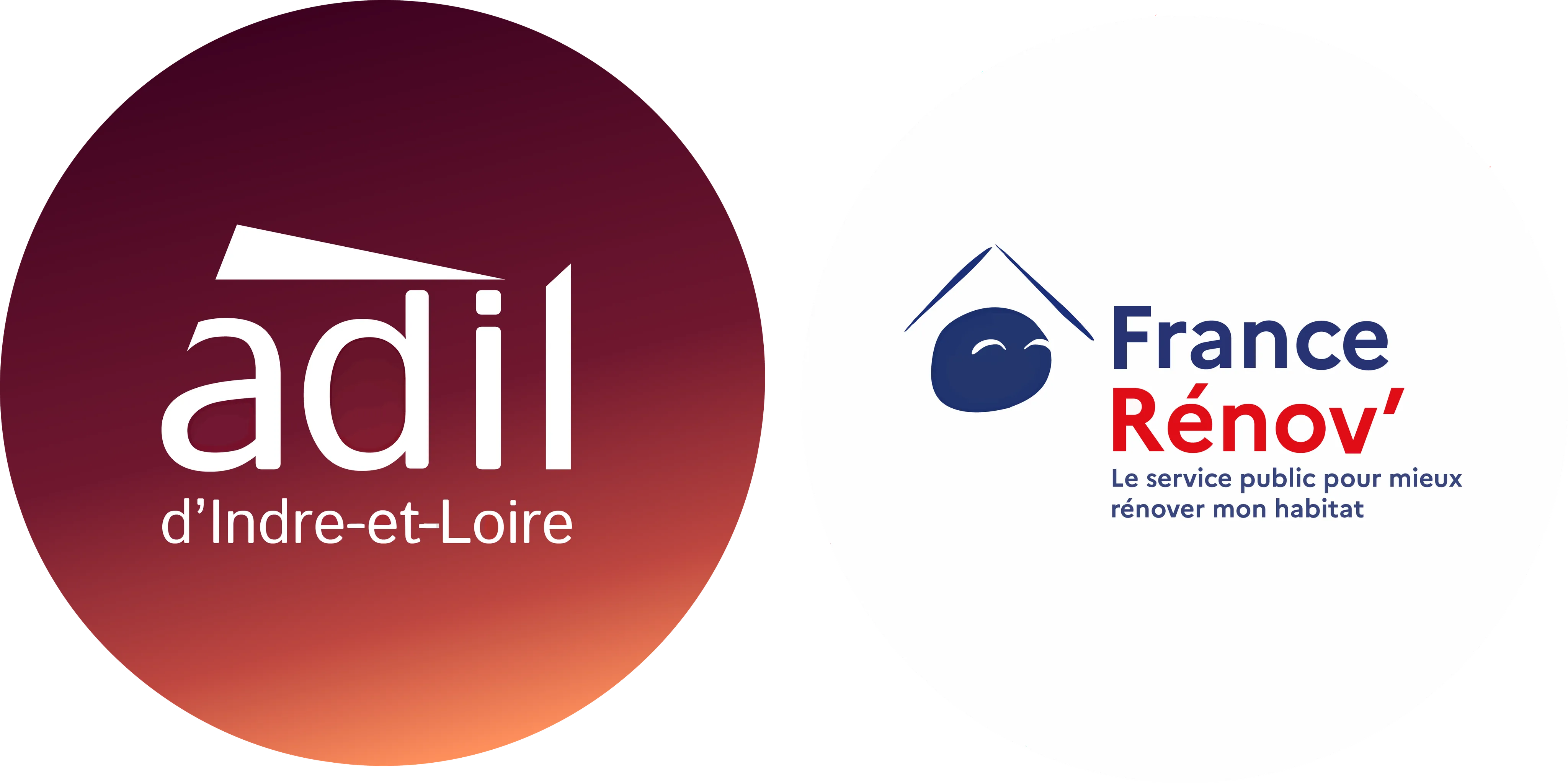 Logo ADIL 37 FRANCE RENOV' TOURAINE