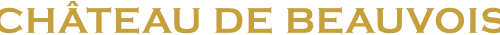 Logo CHATEAU DE BEAUVOIS